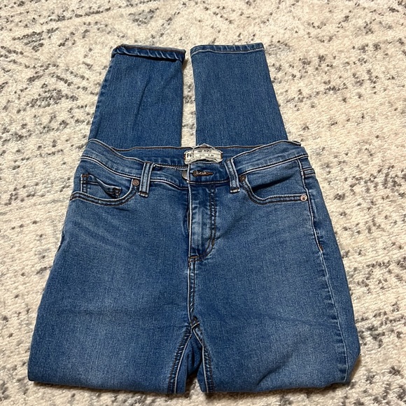 Perfect condition Free People denim skinny jeans - Picture 3 of 5
